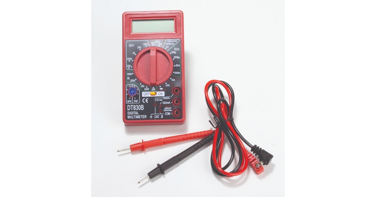 Digital, multimeter