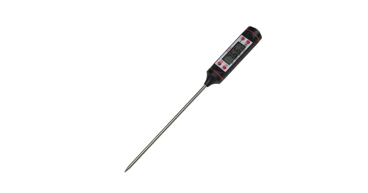 Digital rod thermometer