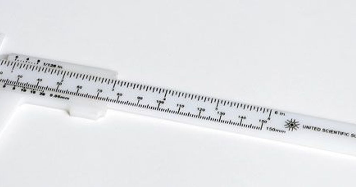 Vernier Polypropylene Calipers - Light, Durable and Precise