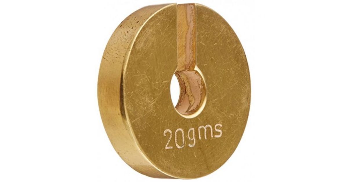 Splinter Weight Brass Split Weight