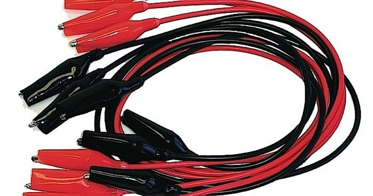 Insulated Alligator Clips Patch Cords