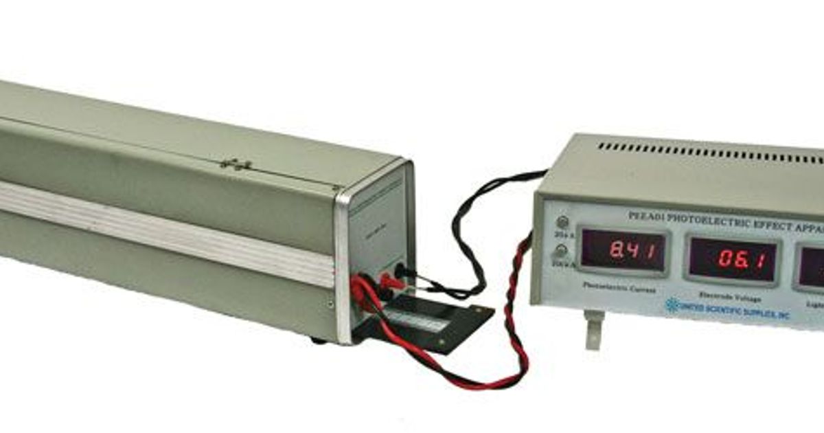 photoelectric effect experiment equipment