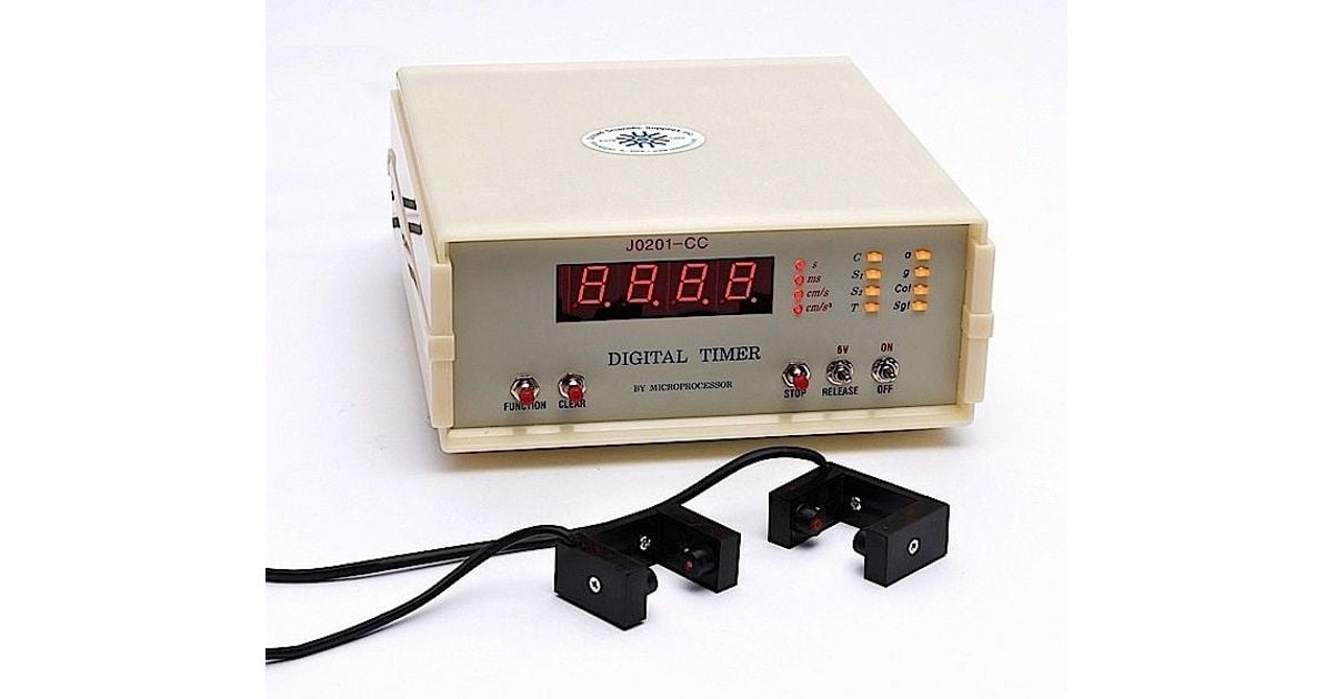 Digital Timer with Photogates