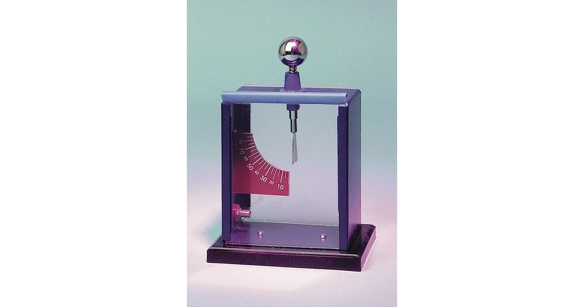 Electroscope Kit Gold Leaf Electroscope – Robust Educational Kit