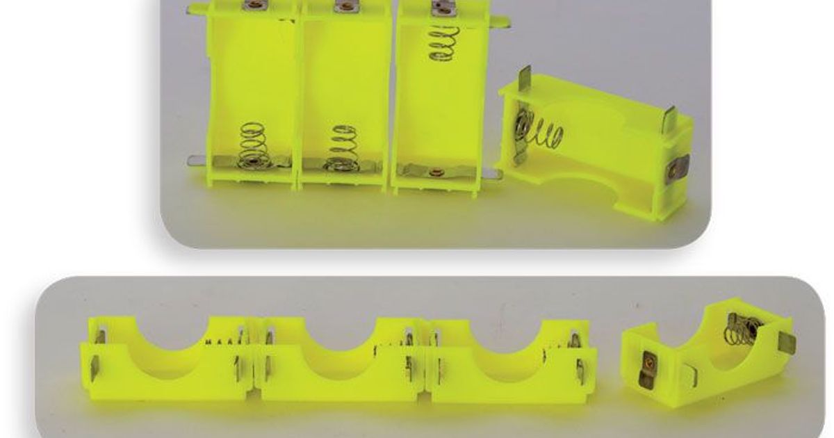 D Cell Battery Holder & Joiner