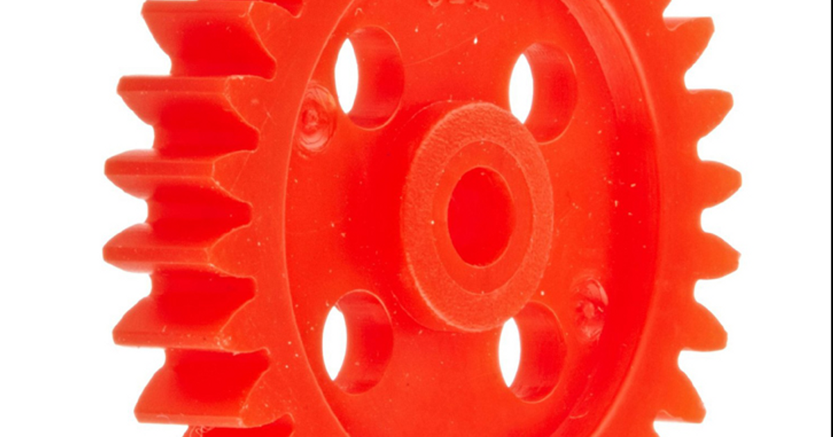 VERYNICE-Nouveau 3 base d'engrenage en plastique + 2 engrenages en caoutchouc pour pieces de