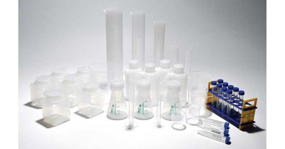 Plastic Lab Vert Set of values for plastic laboratory items