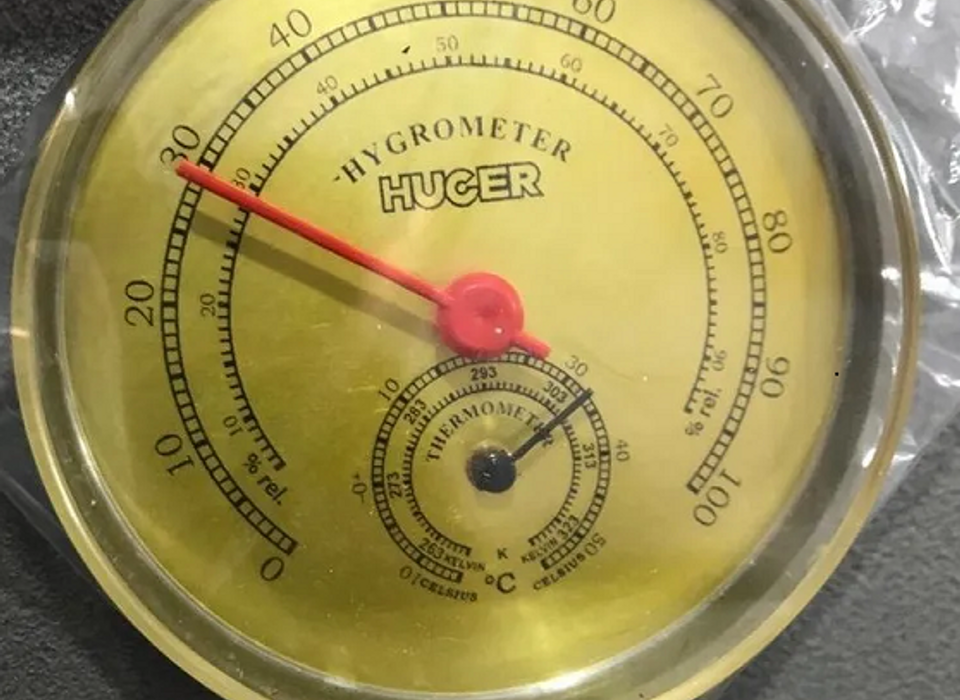 Mechanical hygrometer best sale