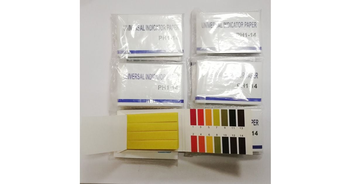 Indicator paper PH 1-14, Universal ph paper