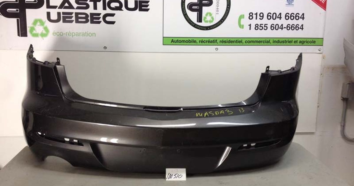 Pare-choc Arrière Pour Mazda 3 4 Portes (2009-2013) - Neuf, à Peindre, Référence Taros Trade