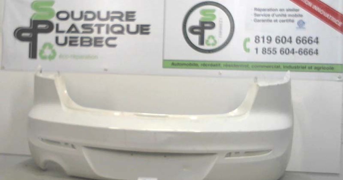 Pare-choc Arrière Neuf Pour Mazda 3 4 Portes 2009-2013 - À Peindre, Marque Taros Trade