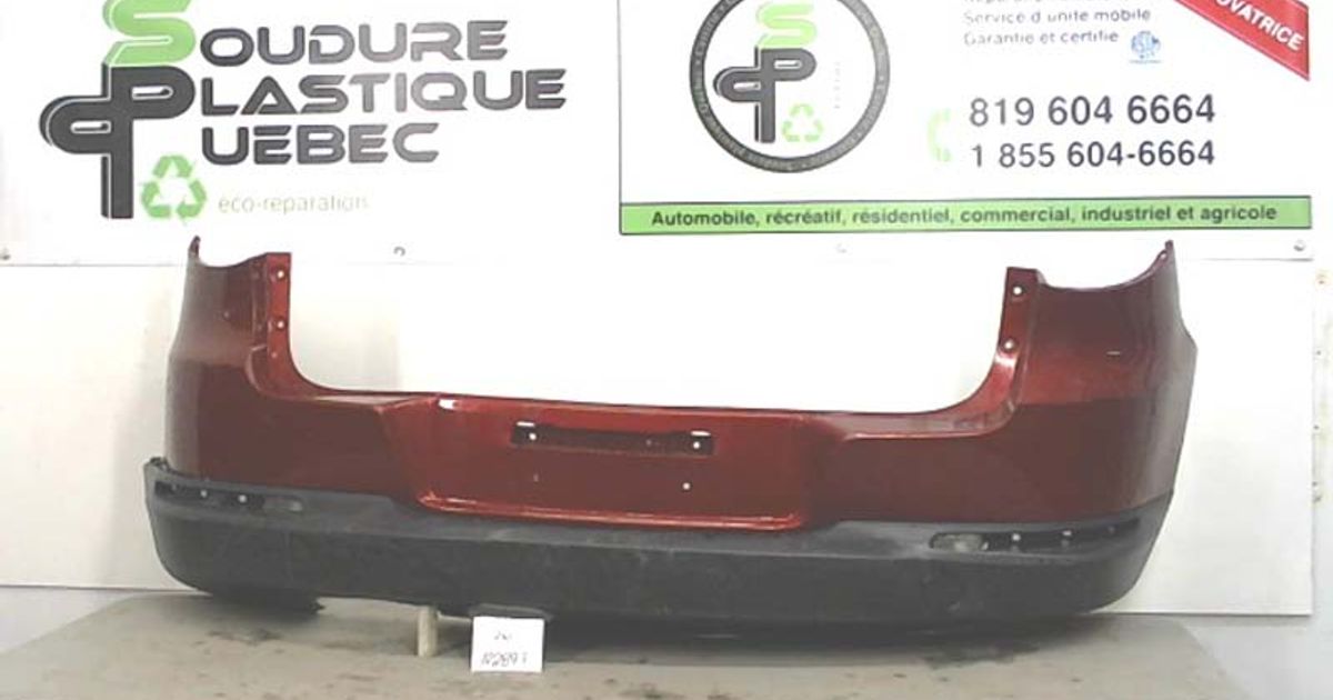 PARE-CHOCS ARRIÈRE VOLKSWAGEN TIGUAN 2012 ROUGE 102897