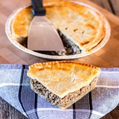 TOURTIÈRE Sans Gluten Sans Oeufs Sans Produits Laitiers