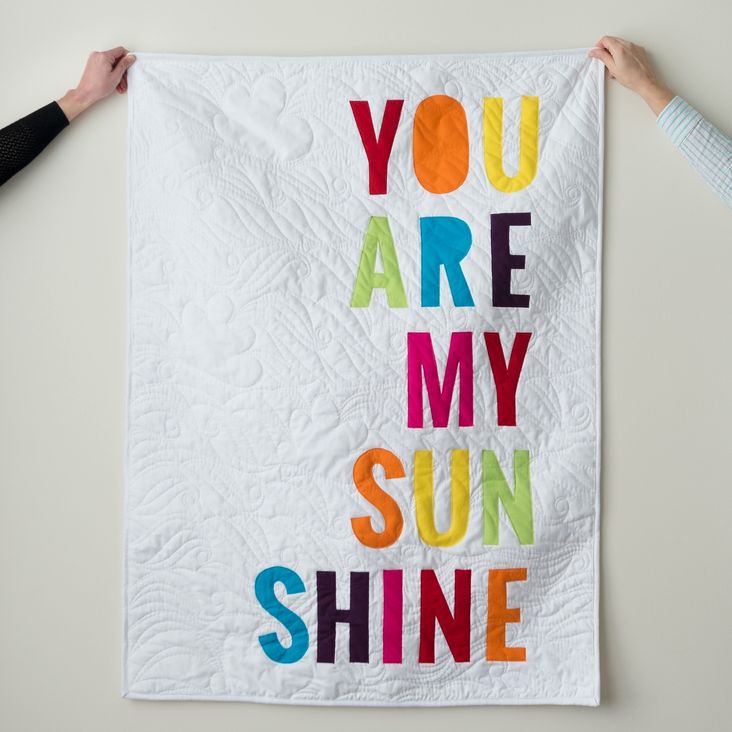 Courtepointe - You are my sunshine
