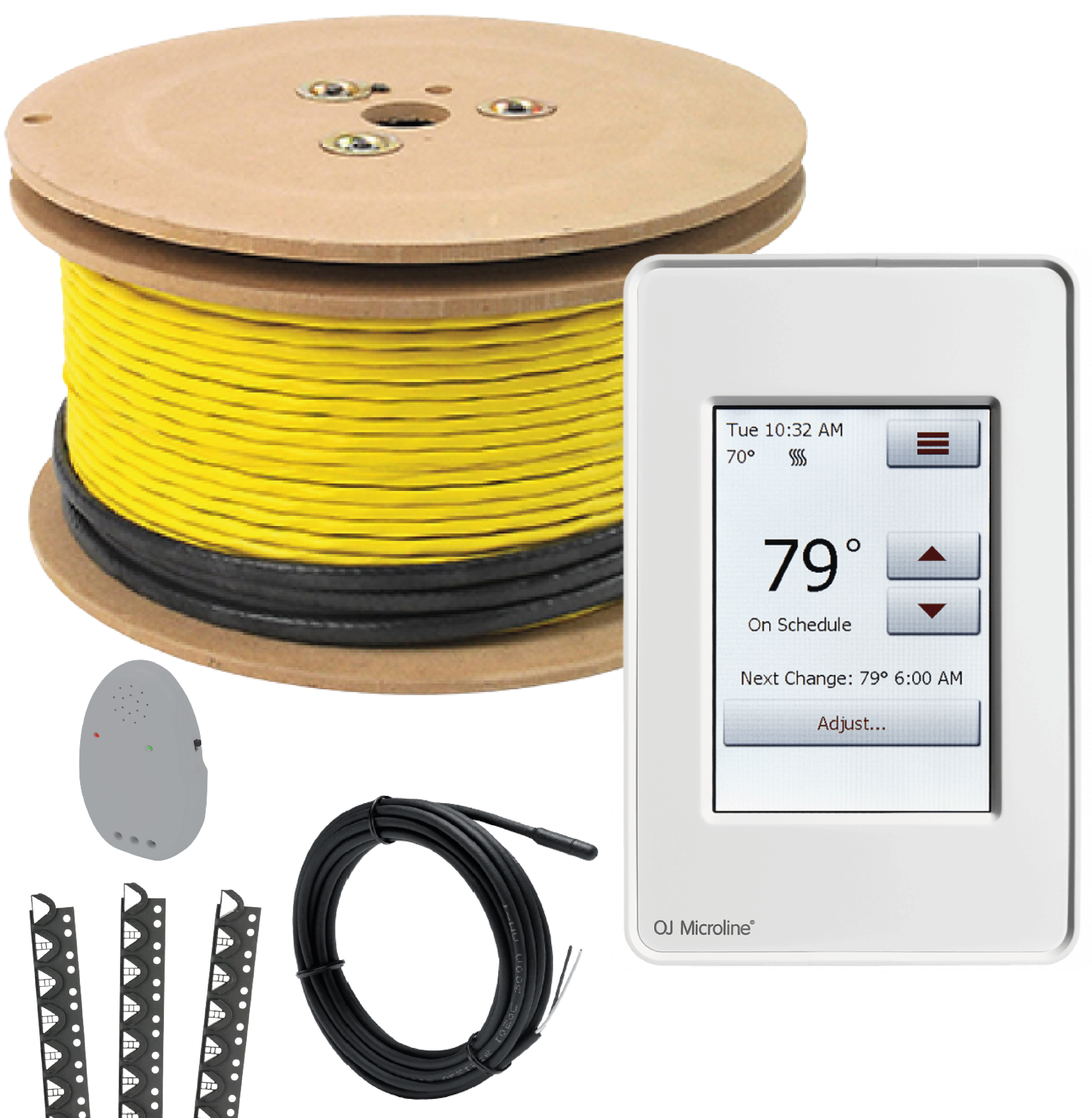 WarmAll 120 Volts UDG4 Floor Heating kit With Floor Guides Ships