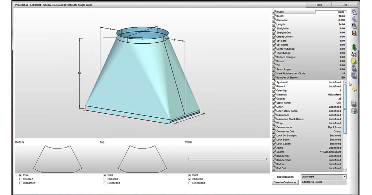 Sysque Revit PractiCAM Software