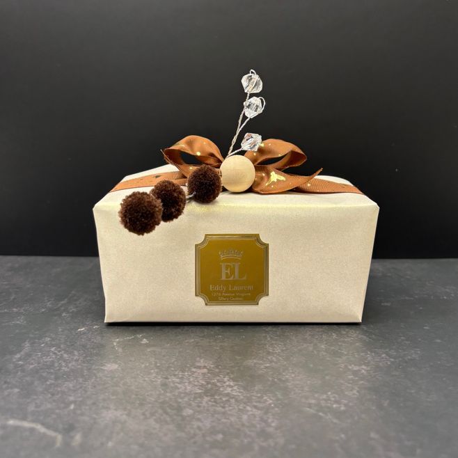 Boîte Ballotin 1/4 kg (+/- 18 chocolats)