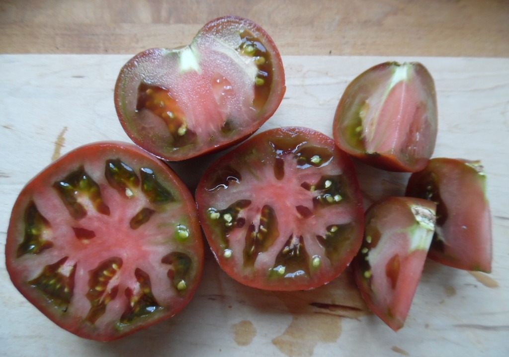 Tasmanian Chocolate Dwarf Tomato