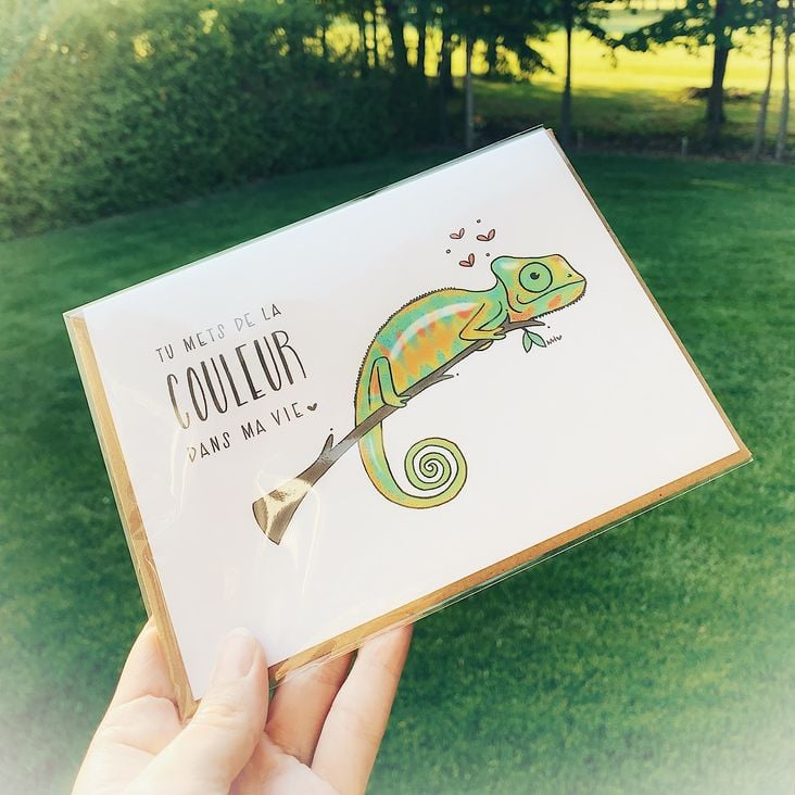 Tu mets de la couleur...