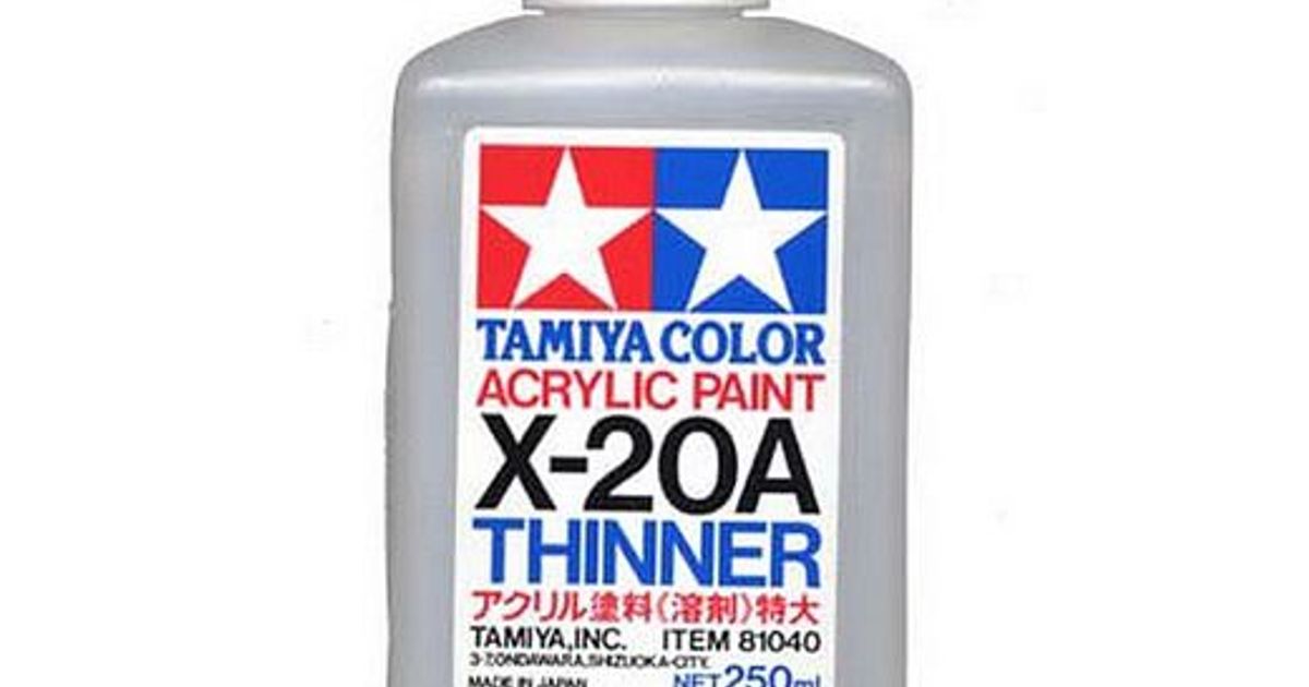 AX-AT250 Acrylic Paint Airbrush Thinner 250ml – Archive X Paint