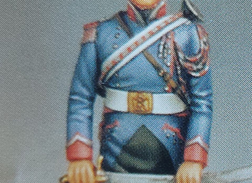 Métal Modèles 54mm figurine de Trompette du 1er régiment de