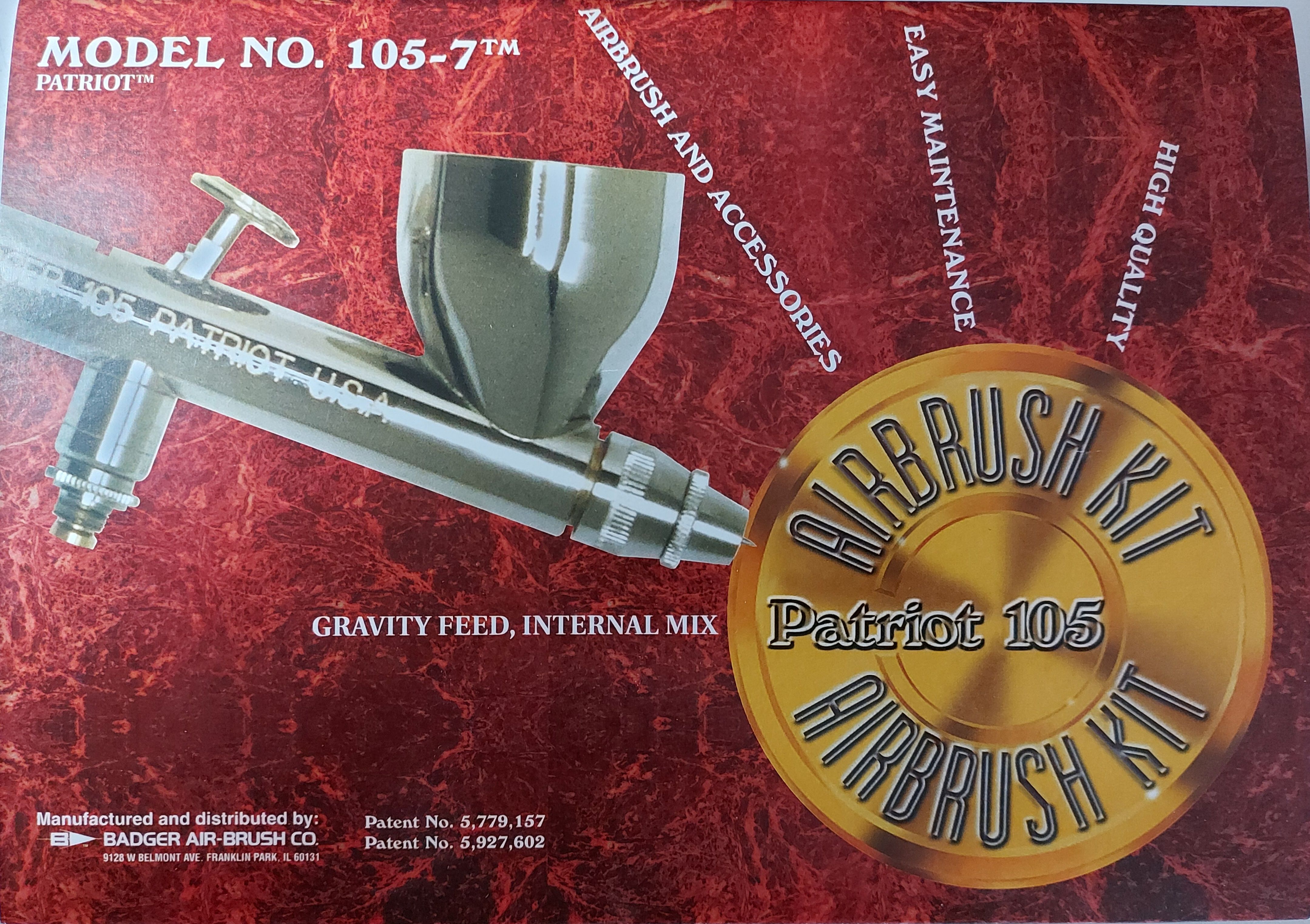 105-7 Patriot Airbrush Set