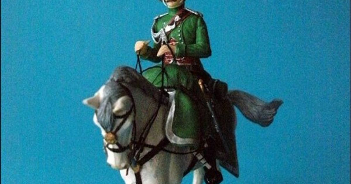 Lot De Figurines Militaires 54mm - Historex, Metal Modeles, Pegaso - Gendarme 1807