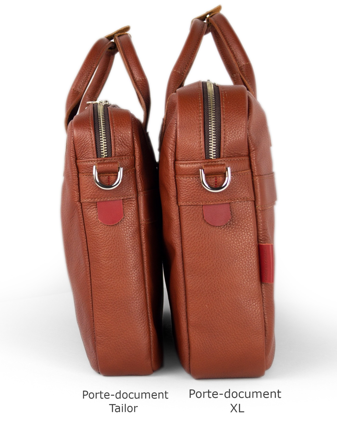 Leather briefcase made in Quebec Canada | SNOLAND