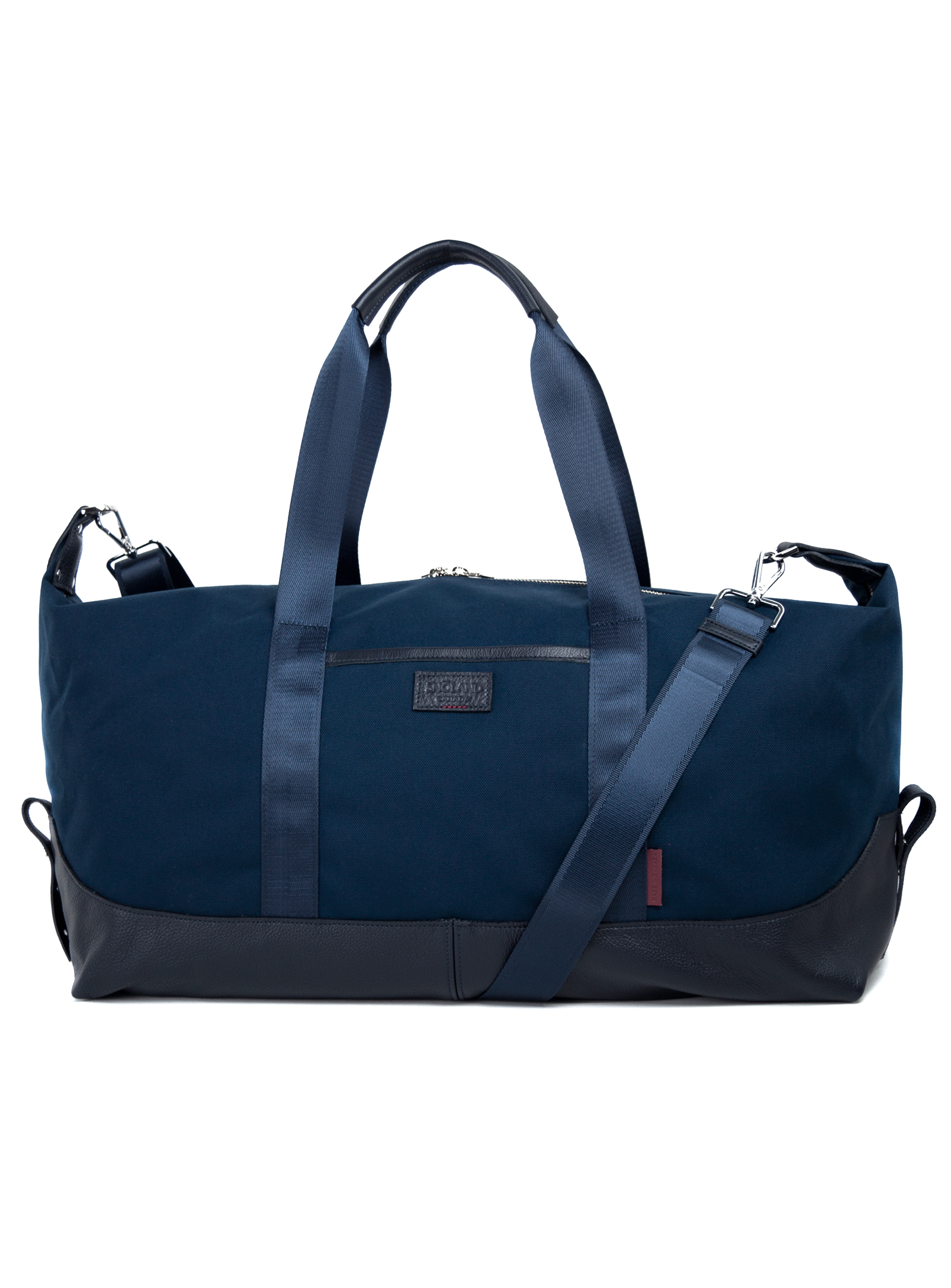 Navy blue weekender discount bag