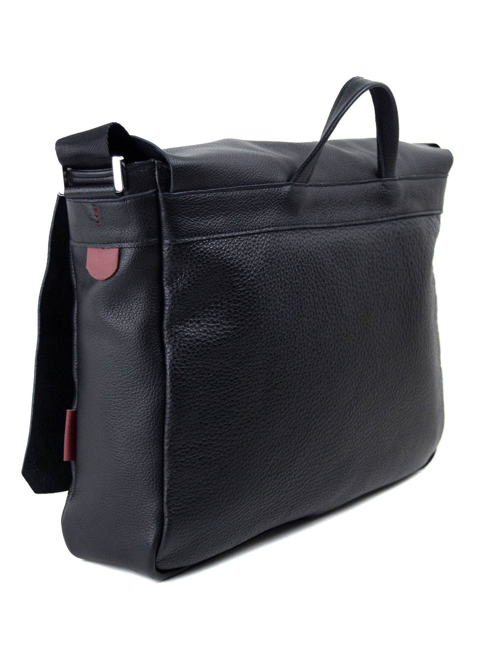 Leather Messenger Bag | Made in Quebec | SNOLAND Canada