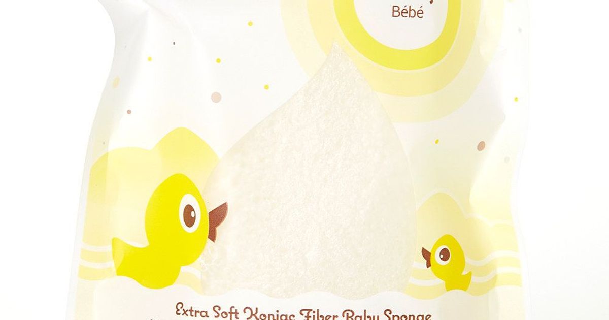 The Konjac Sponge Premium Baby Bath Sponge