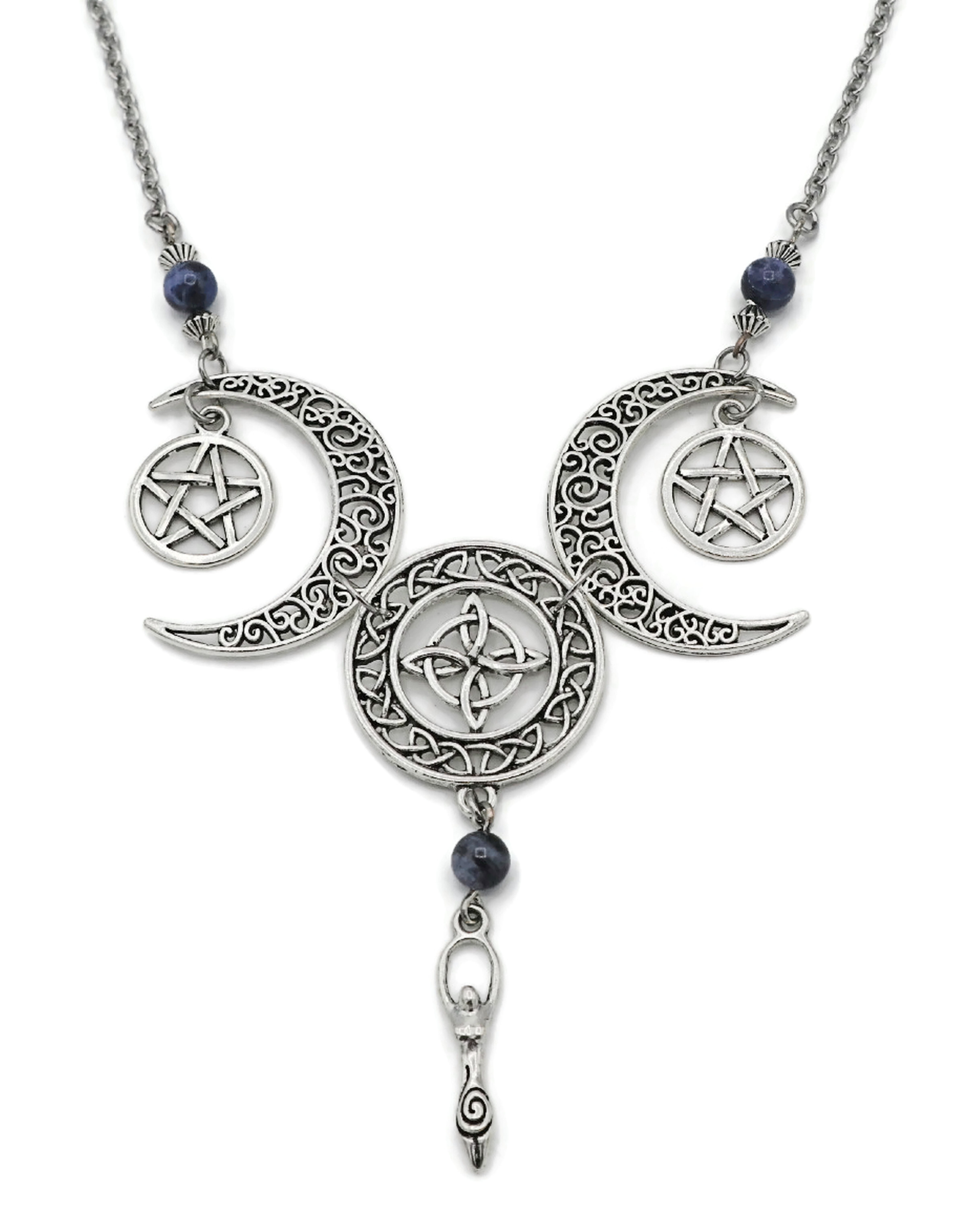 pagan necklace charms