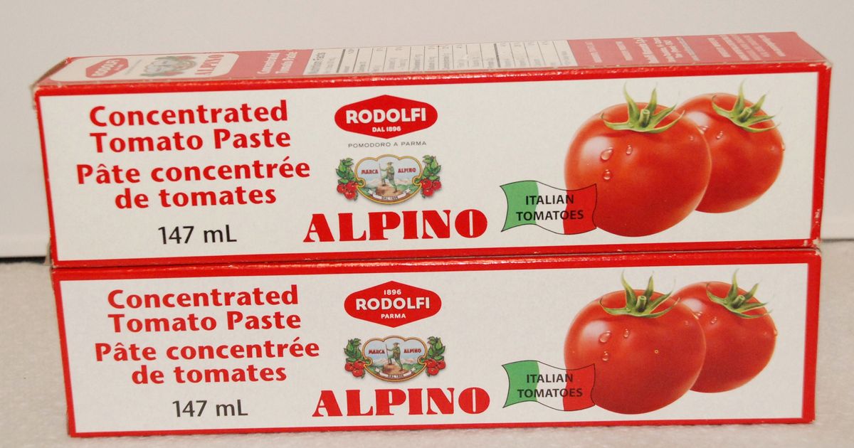 Pâte concentrée de tomates Alpino