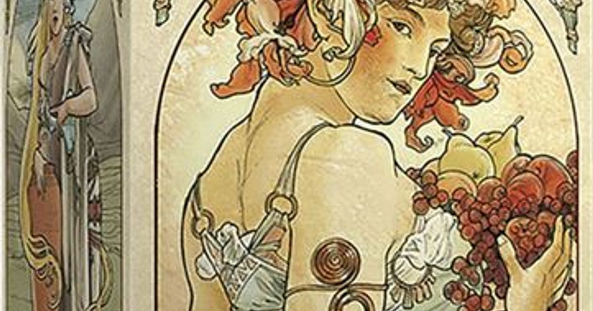 Cartes le tarot Mucha - F. Massaglia et Barbara Nosenzo
