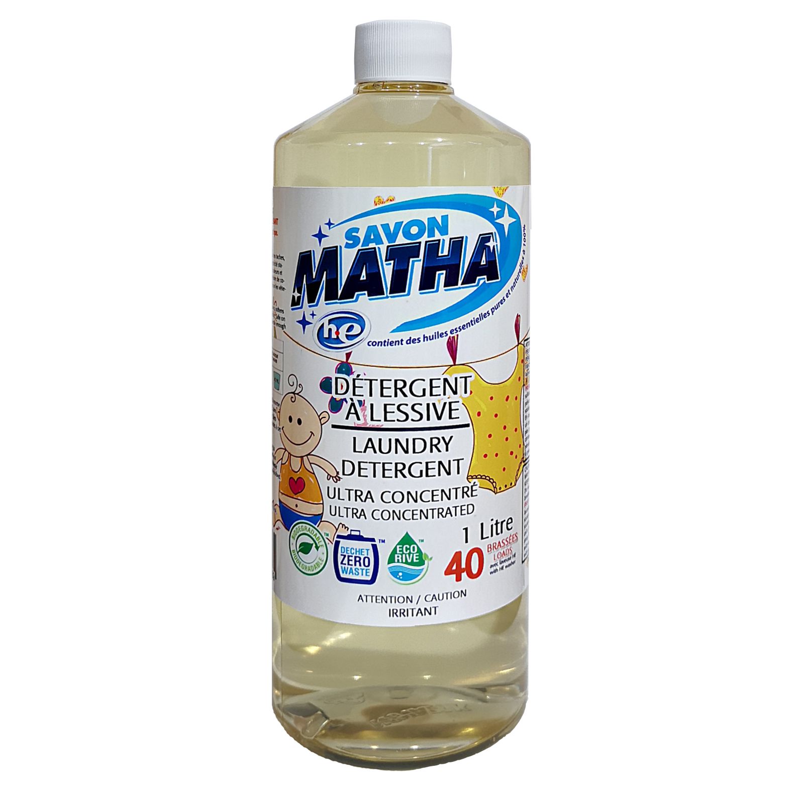 Savon Matha Détergent à lessive aux agrumes Savon Matha Détergent à lessive aux agrumes
