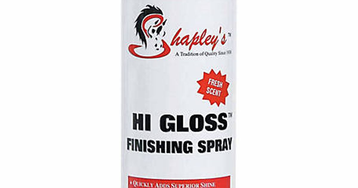 Shapley's Hi Gloss Finishing Spray - 12 oz