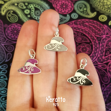 sorcière magique pendentif