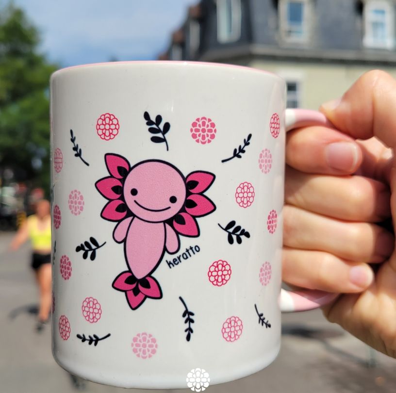 Axolotl mug