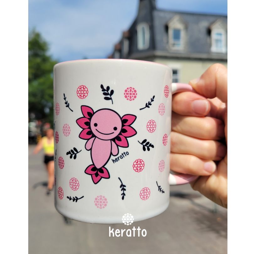 Axolotl mug