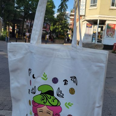 SAC RÉUTILISABLE -SORCIERE