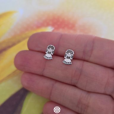 Mexican doll Lele studs