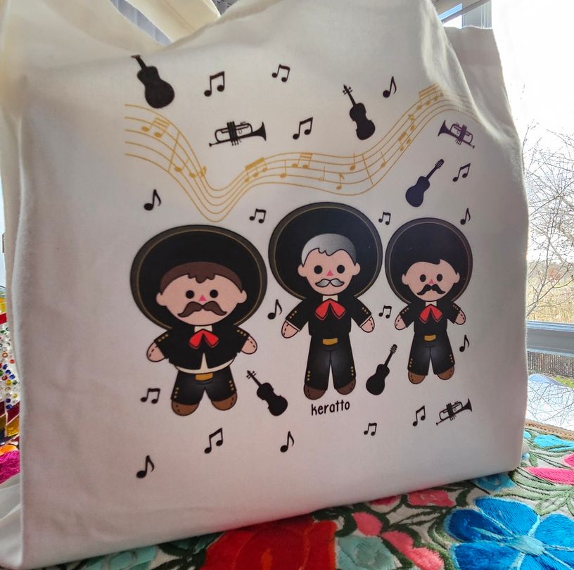 tote bag - mariachi