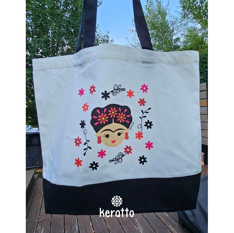 Frida tote bag - large