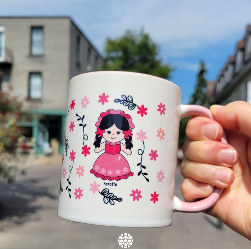 Maria doll mug