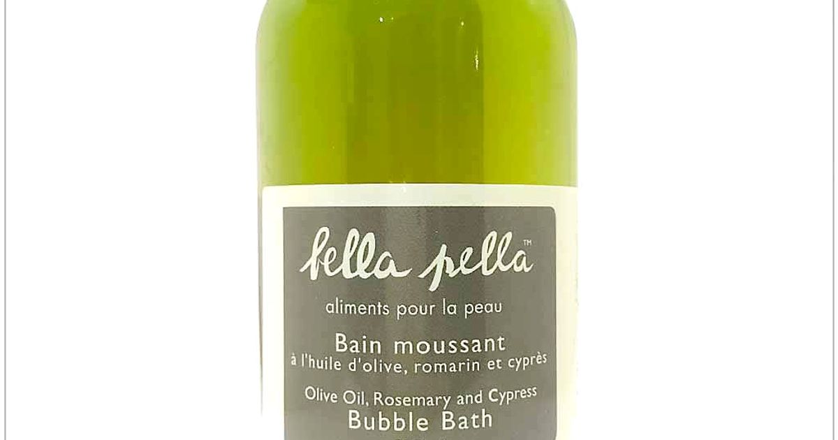 Olive oil, Rosemary and Cypress Bubble Bath