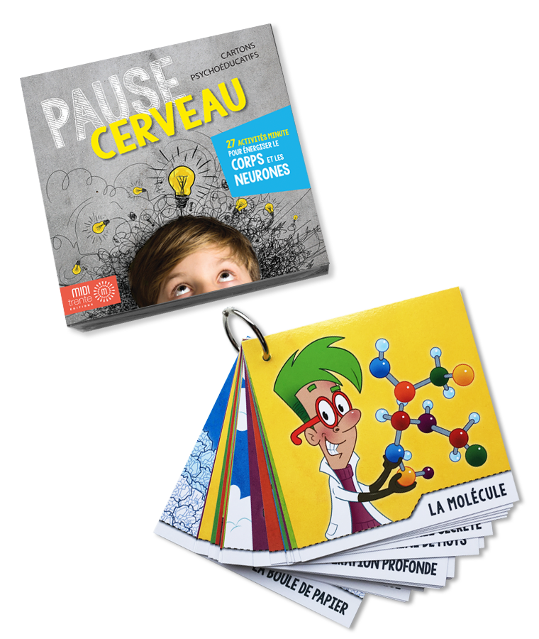 Cartons Pause cerveau
