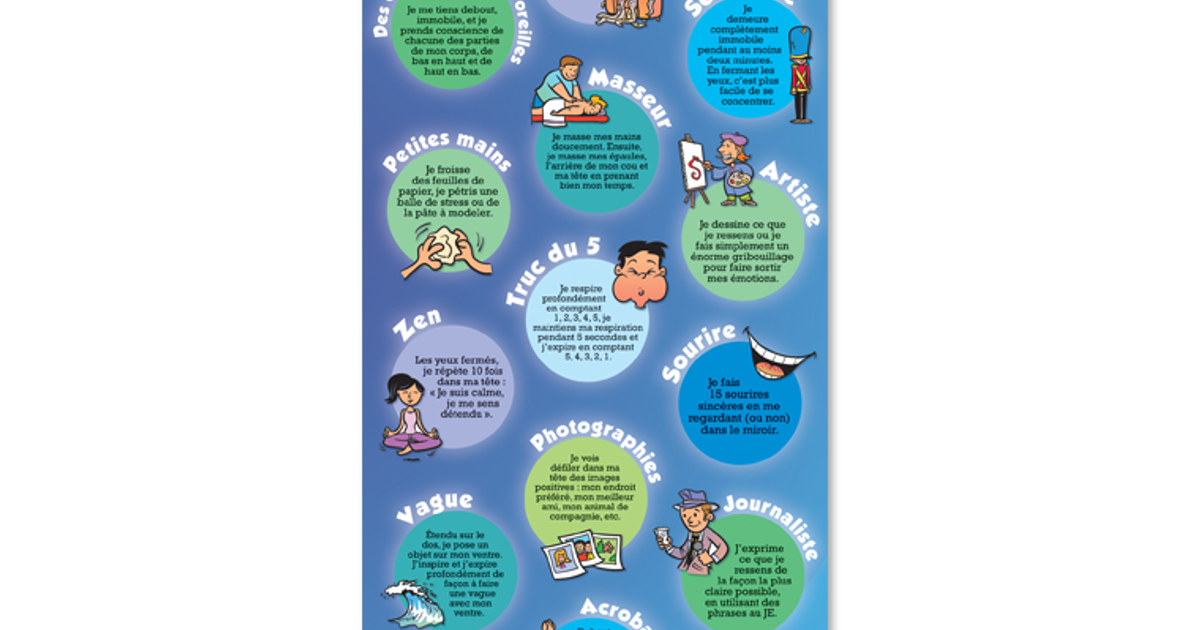 Affiche du retour au calme | Éditions Midi trente