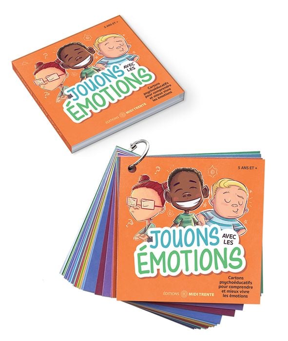 EmoKids – Jeu des Émotions pour Enfants (4-10 ans) | 55 Cartes Illustrées 8 Mini-Jeux | Aide à Comprendre et Gérer les Émotions | Inspiré Montessori & CNV | Maison, École EmoKids – Jeu des Émotions pour Enfants (4-10 ans) | 55 Cartes Illustrées 8 Mini-Jeux | Aide à Comprendre et Gérer les Émotions | Inspiré Montessori & CNV | Maison, École