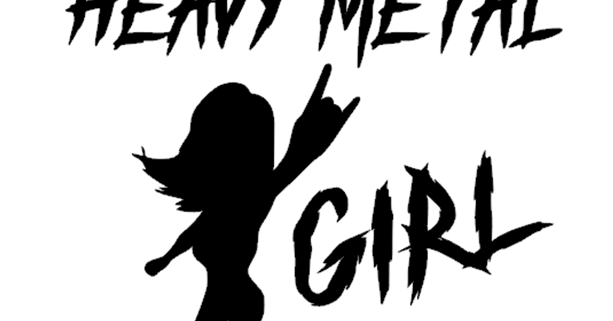 Heavy metal girl