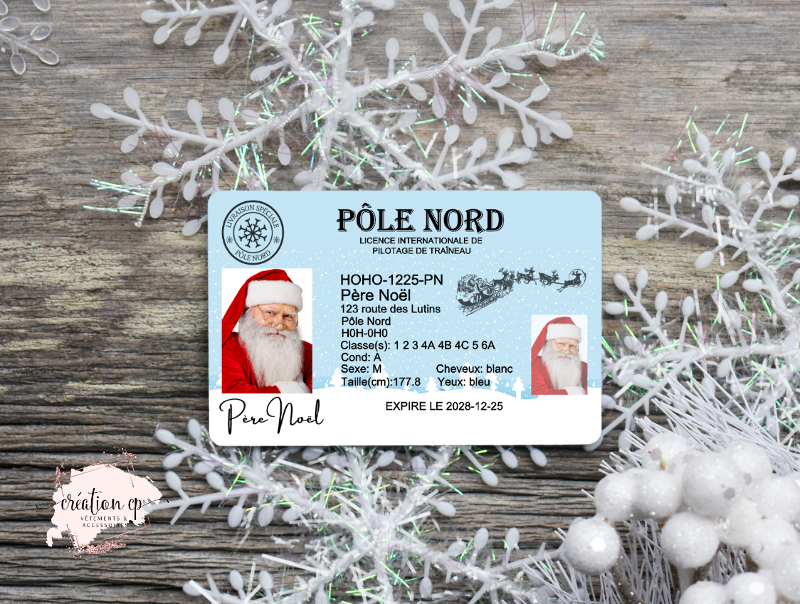 Permis du Père Noël